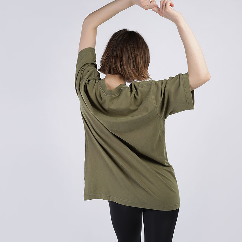 женская зеленая футболка Jordan Oversize Tee CV7429-222 - цена, описание, фото 4
